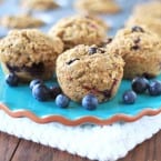 Quinoa Blueberry Muffins