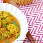 Coconut Fish Curry with Cauliflower and Potatoes