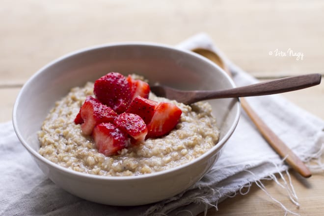 Vegan Almond Butter Oatmeal