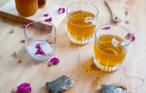 Cardamom and Saffron Exotic Iced Tea