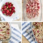 Strawberry-Rhubarb Baked Oatmeal
