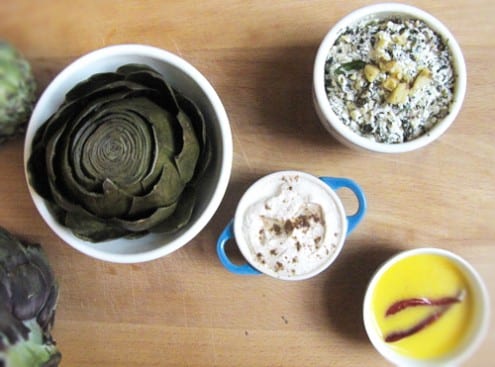 3 Delicious Dips for Artichokes