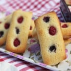 Financiers with Summer Fruits