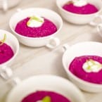 Red Beet and Ginger Purée