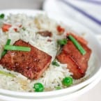 Grilled Tofu with Sesame Rice