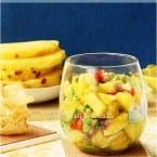 A Summer Refreshment - Pineapple, Mango and Avocado Salsa