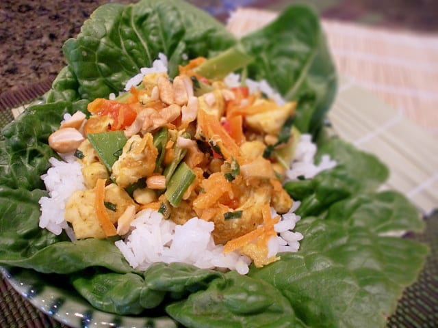 Thai Curry Chicken and Rice Bowls