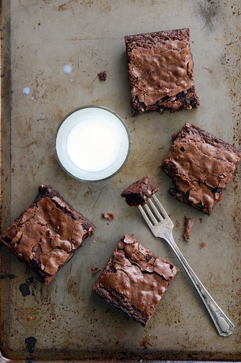 The Best Chewy Brownies