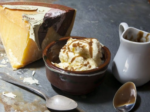 Hirten Cheese Ice Cream and Stout Caramel Recipe