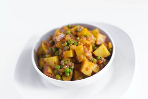 Aloo Matar - Peas with Potatoes