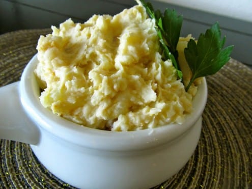 Hummus Mashed Potatoes