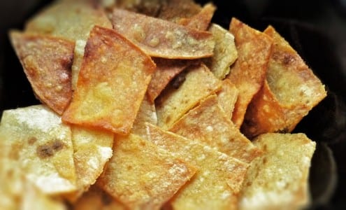 Homemade Tortilla Chips Recipe by Lauren Hardy