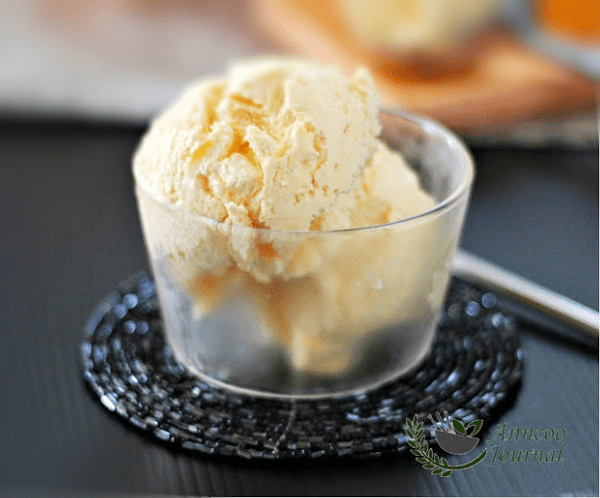 Mango Yoghurt Ice Cream Recipe by Ann Low