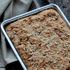 Oatmeal and Almond Slices
