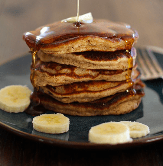 Banana Bread Almond Flour Pancakes Recipe by Julia Mueller