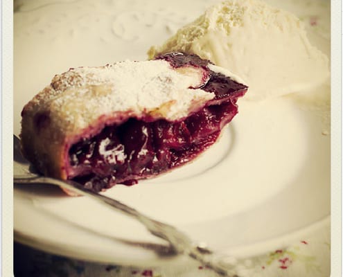 Sour Cherry Strudel