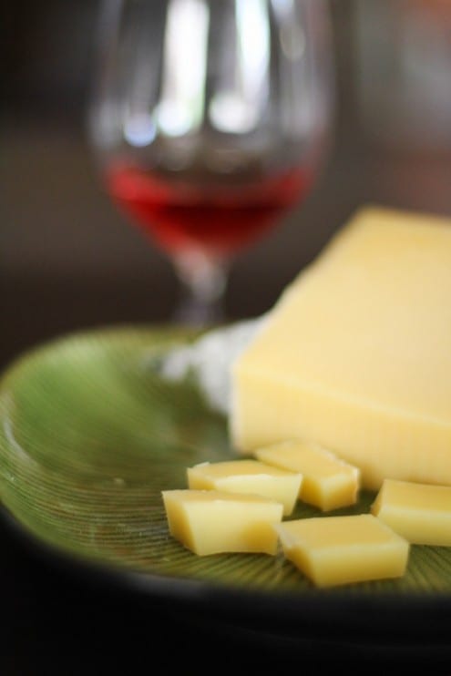 Wine and cheese pairing