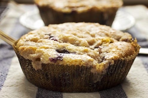 Gluten-Free Blueberry Coffee Cakes