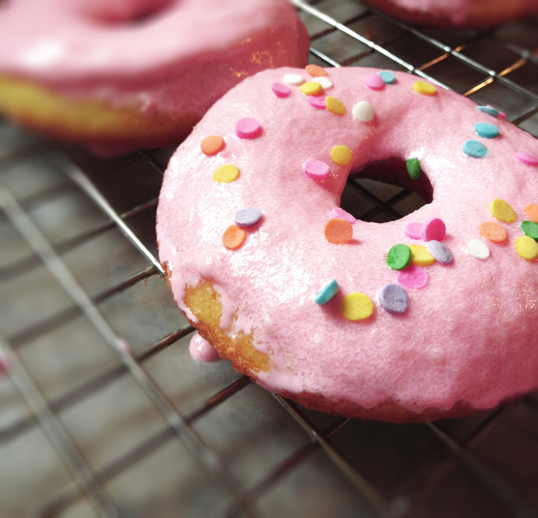 Baked Frosted Doughnuts