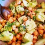 Quick and Easy Lemony Chickpea Salad