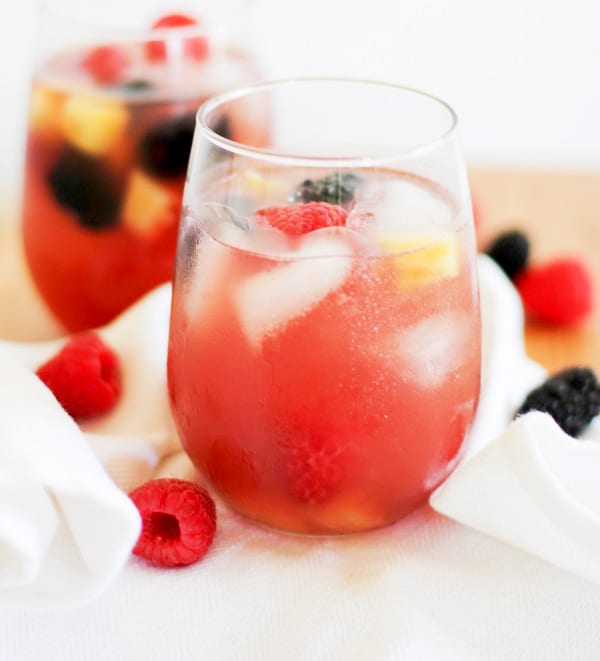 Pineapple Rosé Sangria