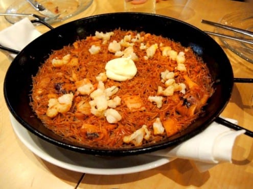 paella at Jaleo