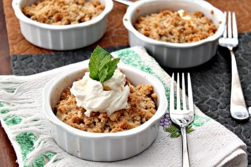 Gluten Free Apple Crumble