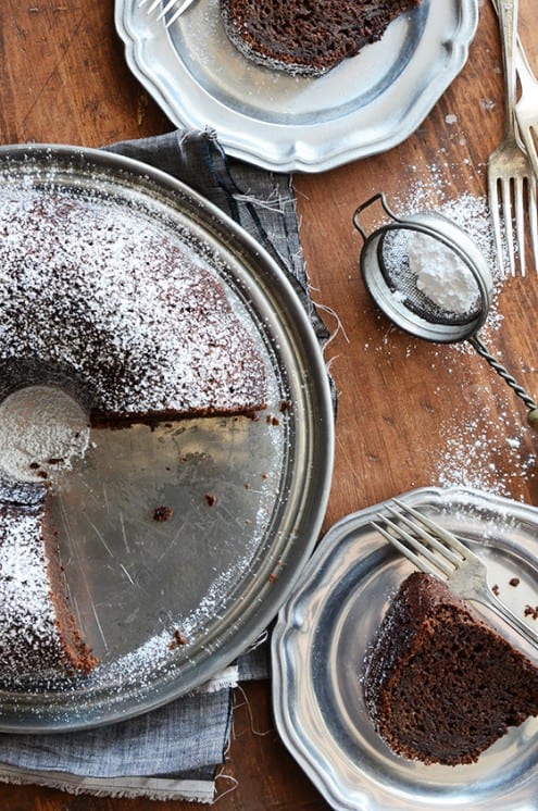 Spiced Chocolate Zucchini Cake