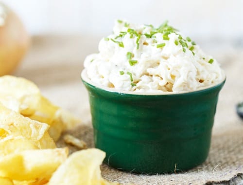 Updated Party Favorites: Caramelized Onion Dip