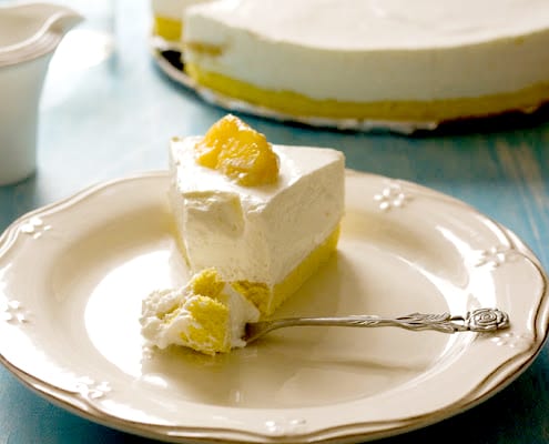 Lemon Mousse Cake