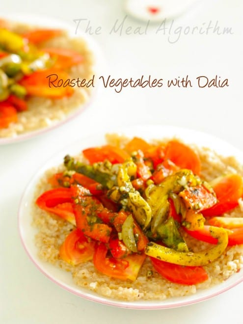 Roasted Vegetables with Dalia