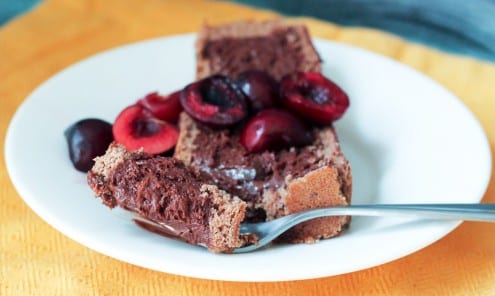 Chocolate Marquise Loaf Cake