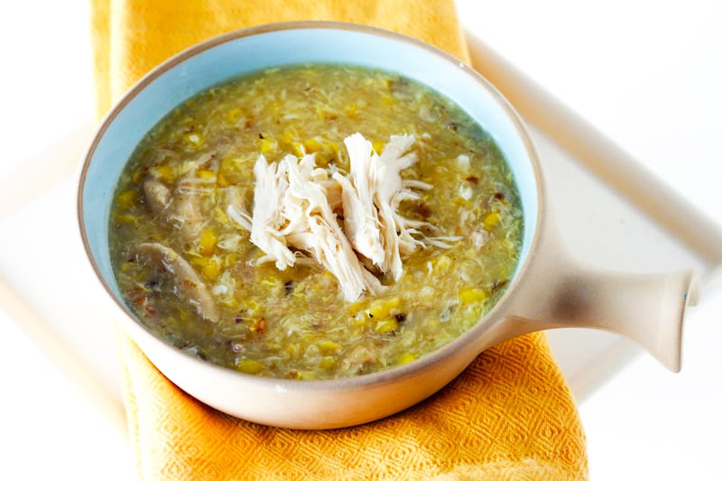 Sweet Corn Chicken Soup