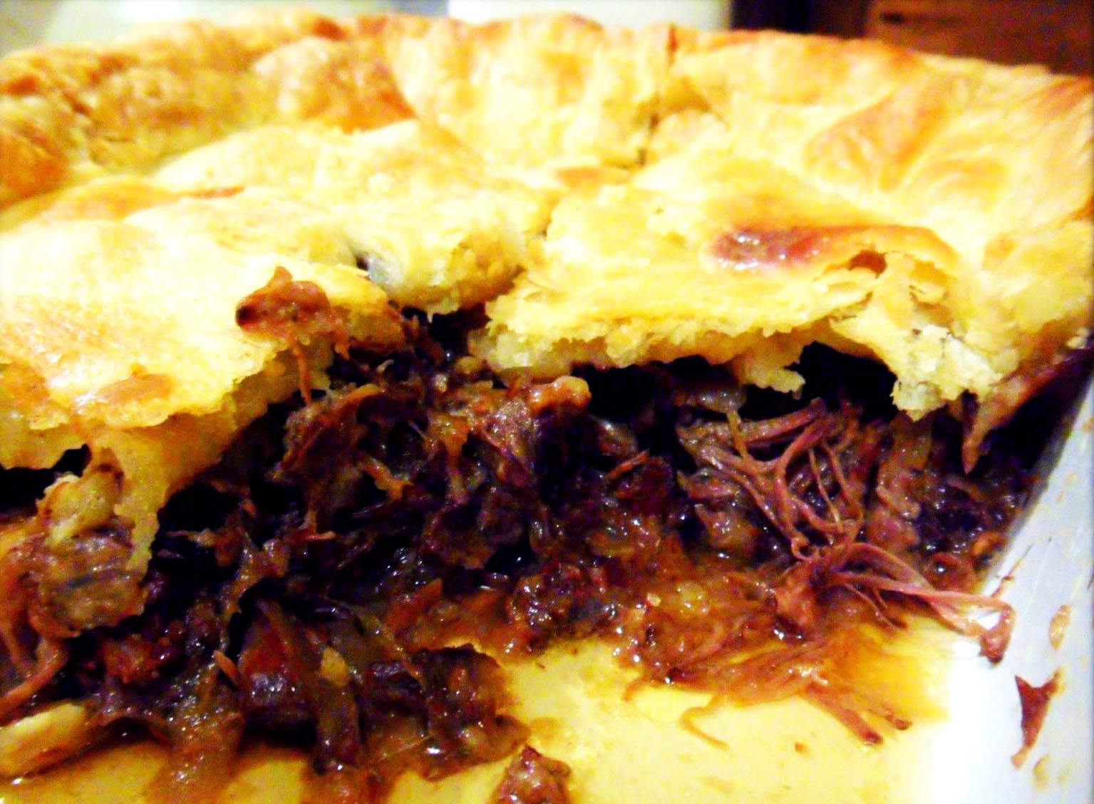 Slow-Cooked Oxtail Pie
