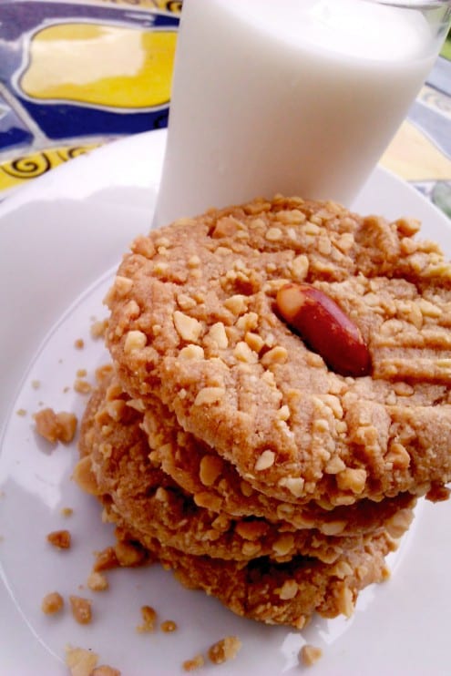 Flourless Peanut Butter Cookies