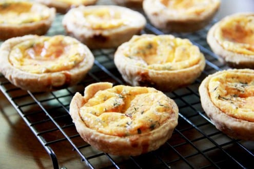 Individual Cheddar Cheese Pies Recipe by Yuliya Childers