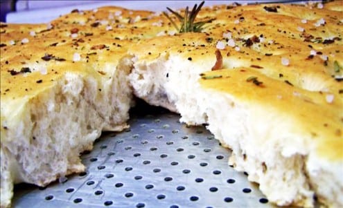 Rosemary and Sea Salt Focaccia