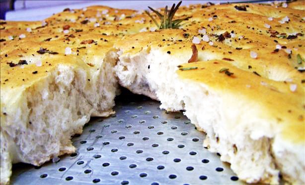 Rosemary and Sea Salt Focaccia