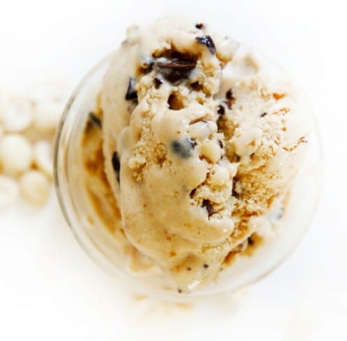 Roasted Peanuts and Salted Caramel Ice Cream