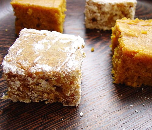 Pumpkin Spice Brown Sugar Squares