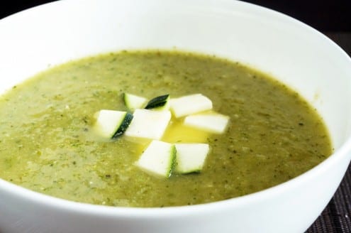 Chilled Zucchini Soup