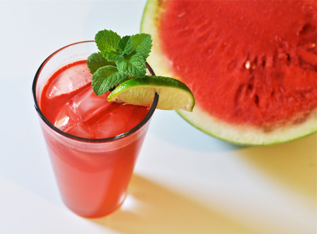Watermelon and Strawberry Cooler – Honest Cooking