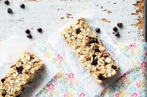 Chocolate, Coconut, and Pecan Granola Bars