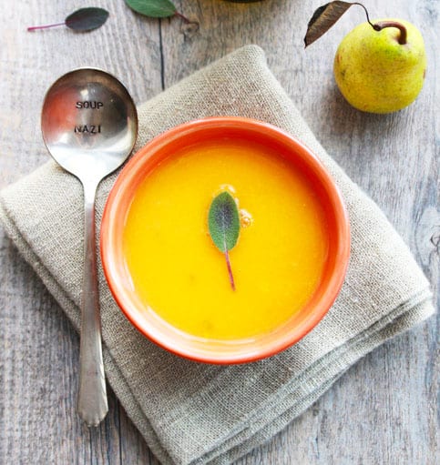 Sweet Potato and Pear Soup