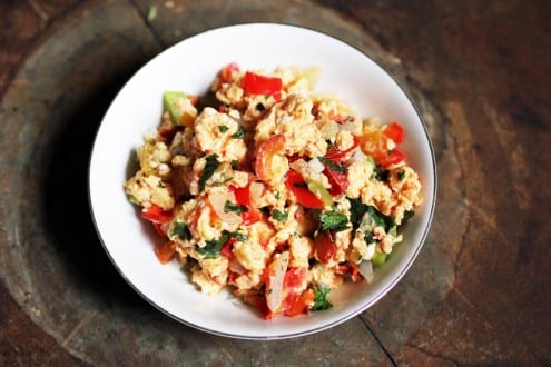 Indian-Style Scrambled Eggs