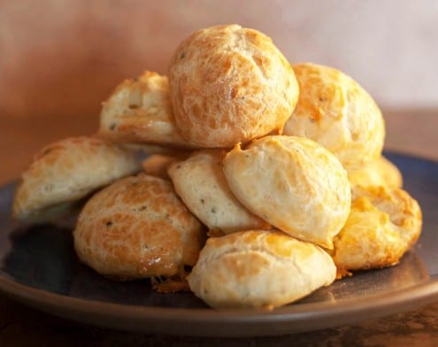 Danish Blue Cheese Gougéres