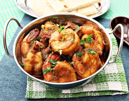 Spicy Masala Shrimp