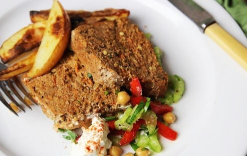 Moroccan Lamb Meatloaf