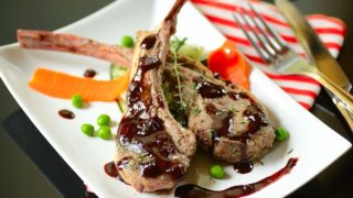 Grilled Lamb Chops with Plum Balsamic Sauce · A Passion for Entertaining