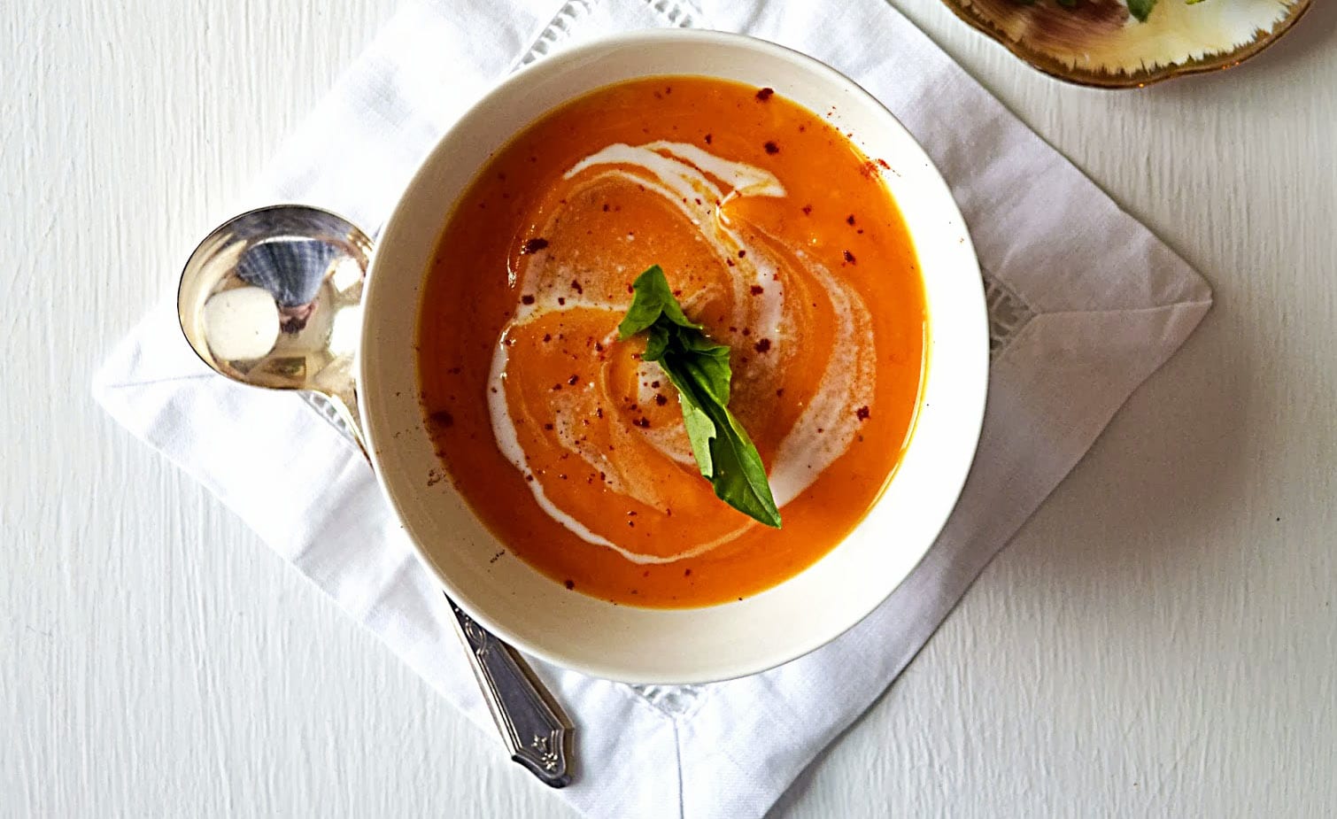 Spicy Sweet Potato Bisque